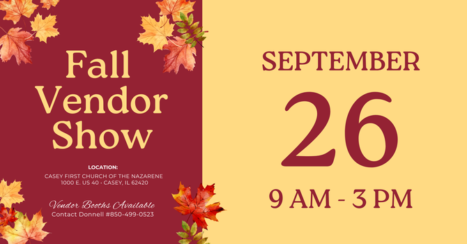 Fall Vendor Show 