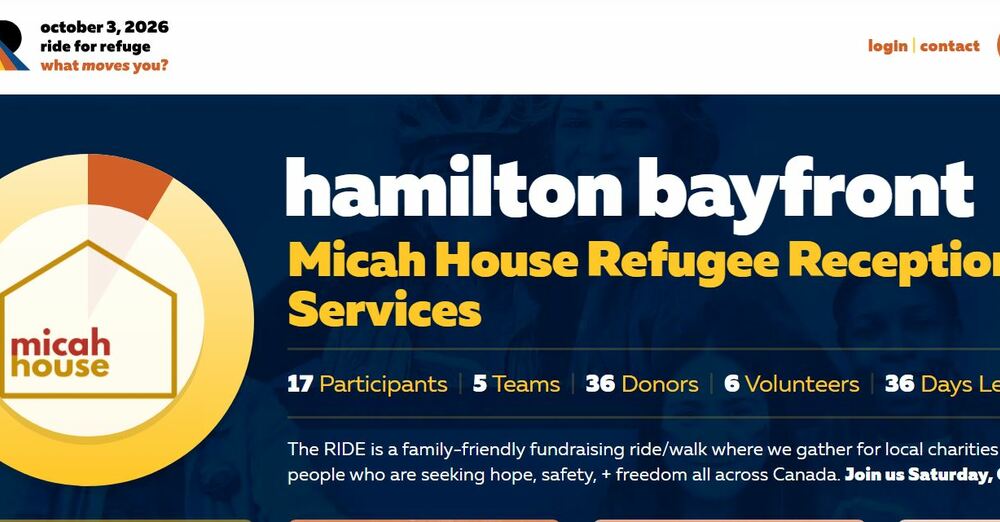 The Micah House Ride (or Walk) for Refuge is on!