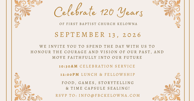 120th Anniversary Celebration