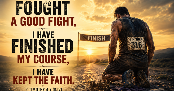 Finishing well: The time we have left