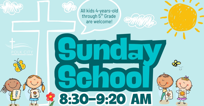 Sunday School begins September 13! image