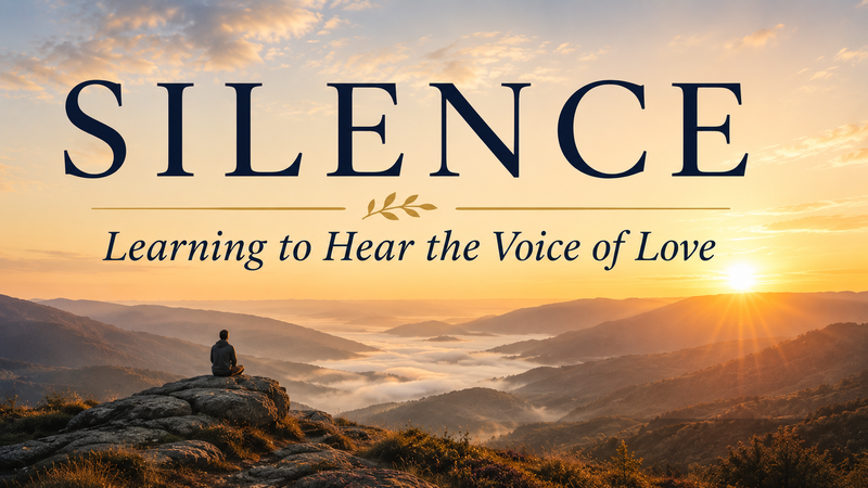 Silence: Learning to Hear the Voice of God