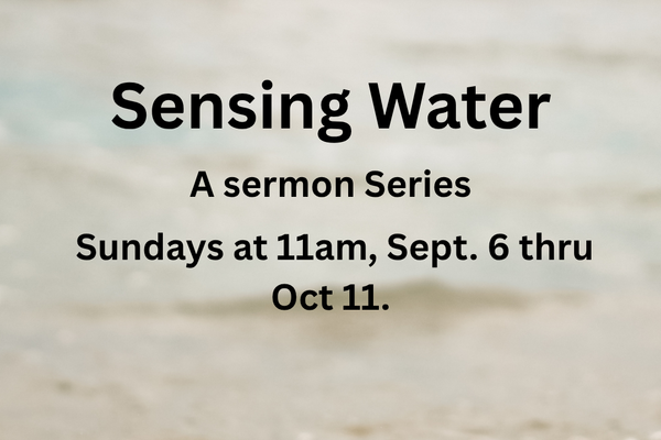 Sensing Water