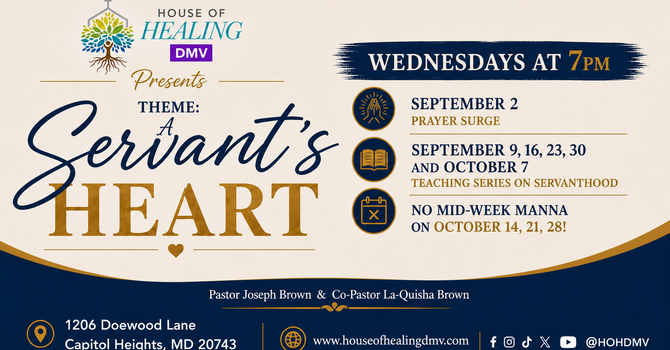 Mid-Week Manna: A Servant's Heart