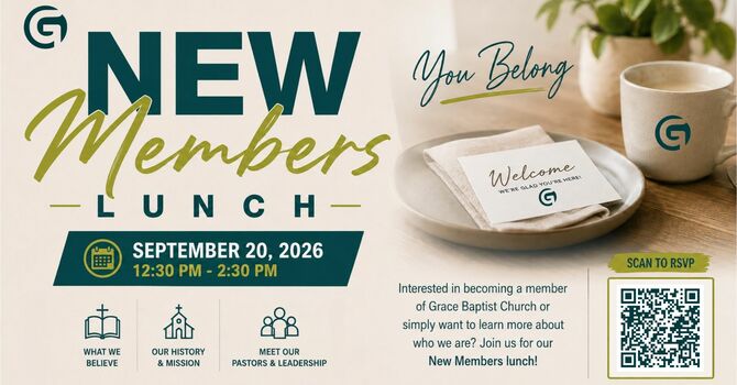 New Members Lunch