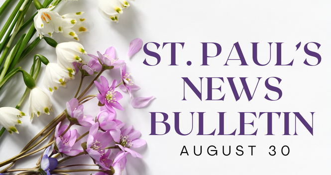 August 30 News Bulletin