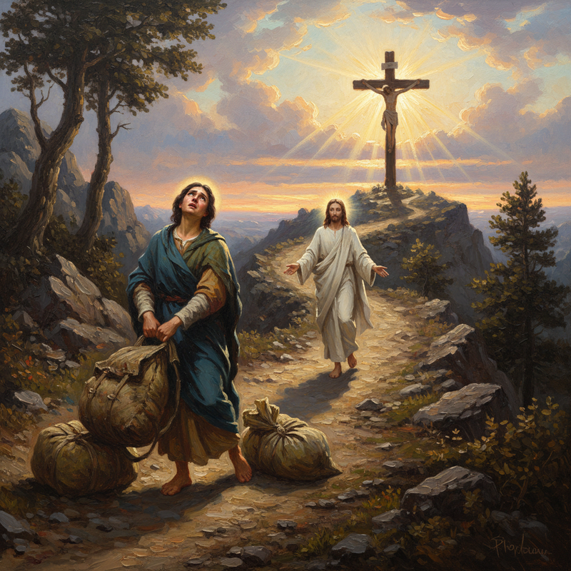 Getting Behind Jesus