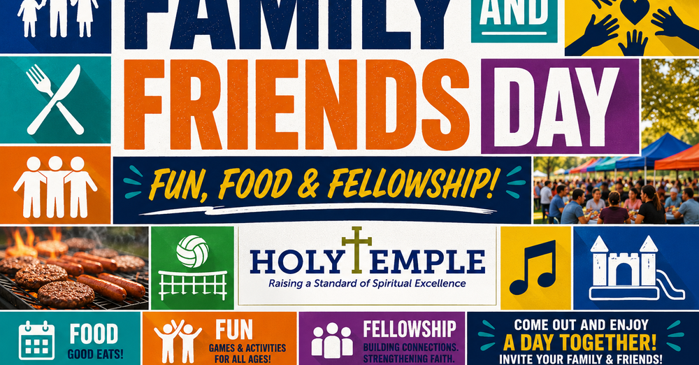 Family and Friends Day (Worship)