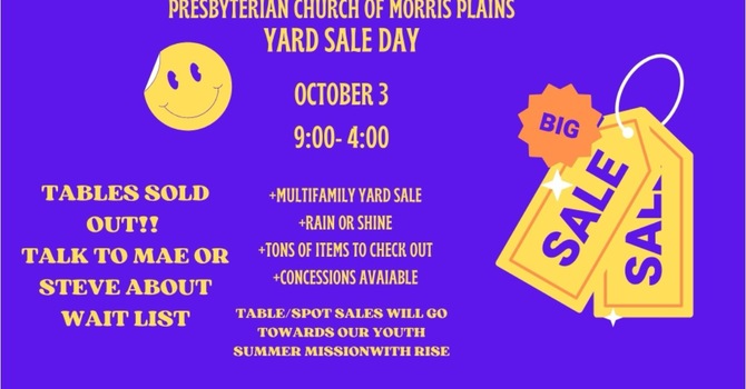 Yard Sale Day