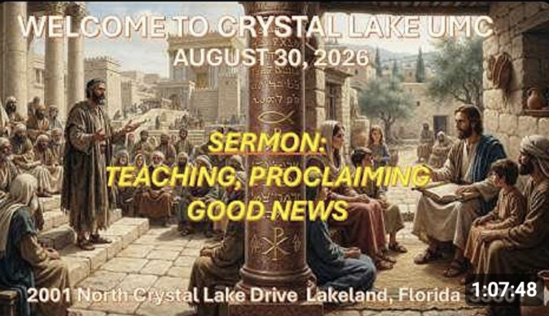 Teaching & Proclaiming The Good News