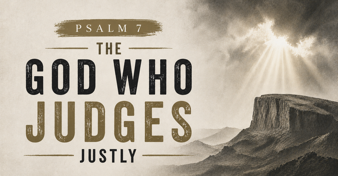 The God Who Judges Justly