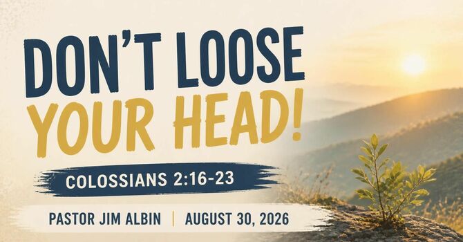 Don't Loose Your Head!