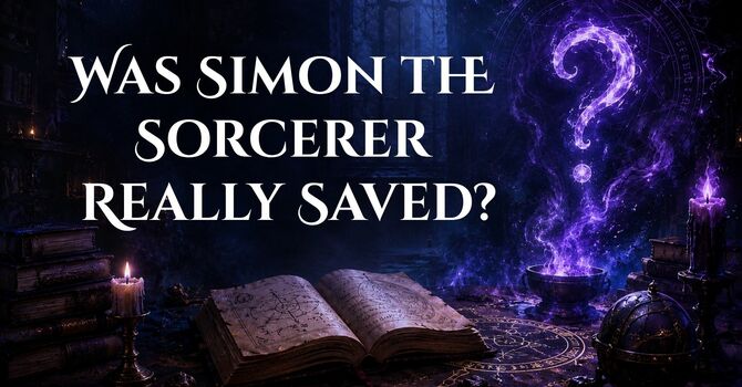 Was Simon the Sorcerer Really Saved? Part 7 | Acts 8:18-25