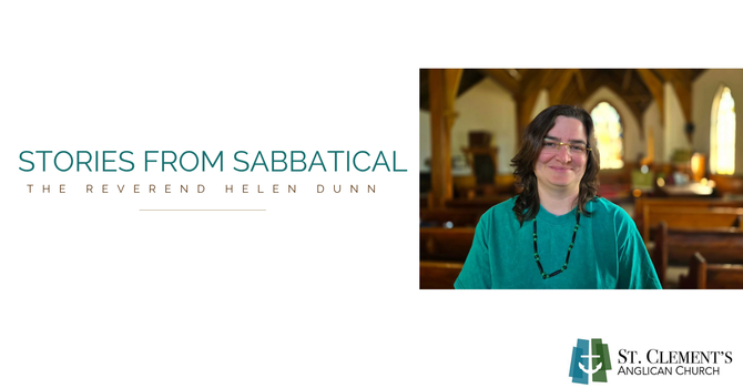Stories from Sabbatical