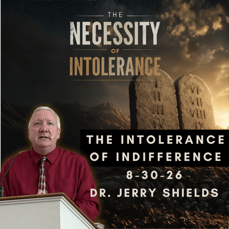 The Intolerance of Indifference