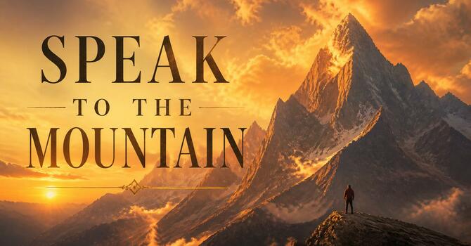 Speak to the Mountain
