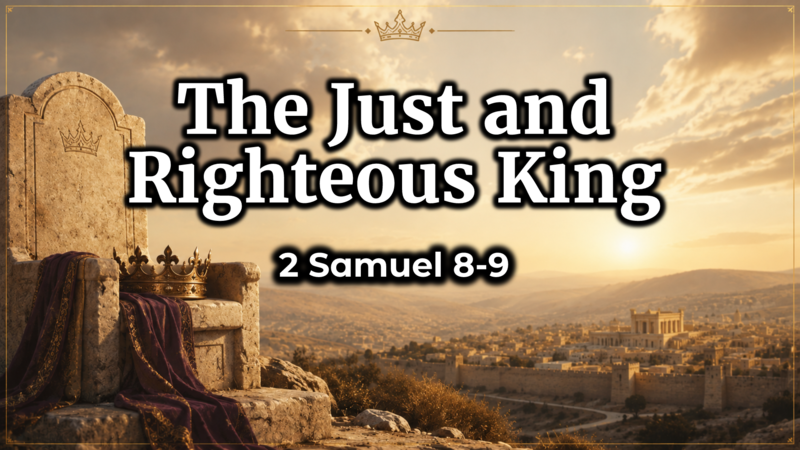 The Just and Righteous King