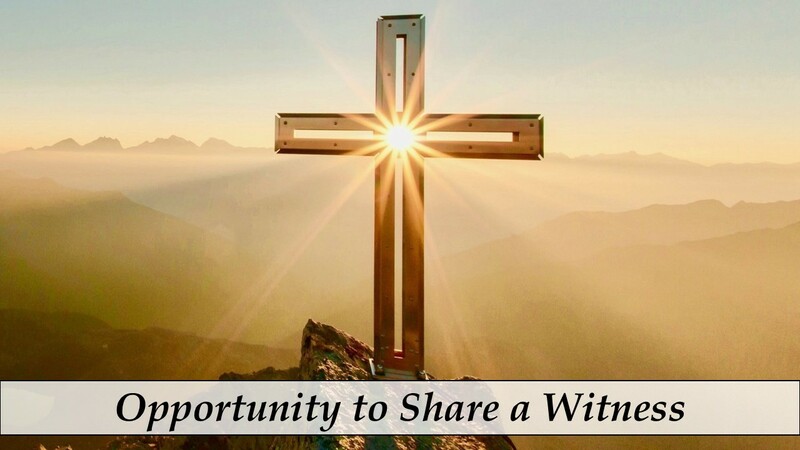 5th Sunday Song & Witness Service