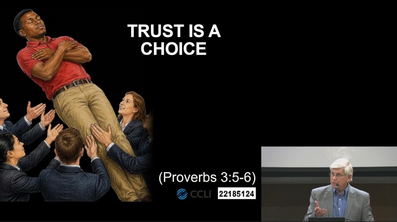 TRUST IS A CHOICE