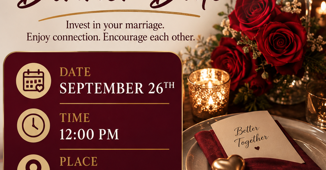  City of Refuge Marriage Ministry Dinner Date