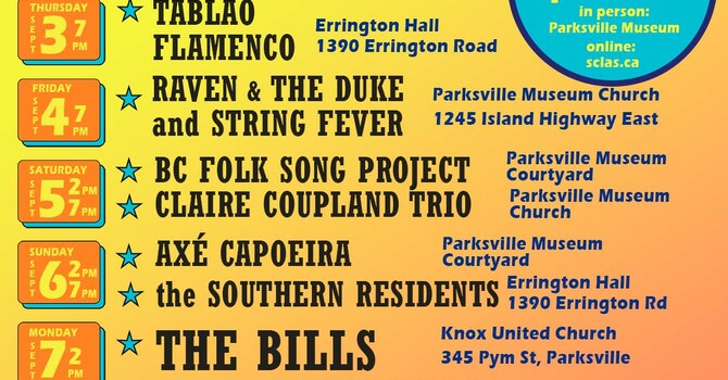 Salish Coast Music Festival (S,Rm 5/6)