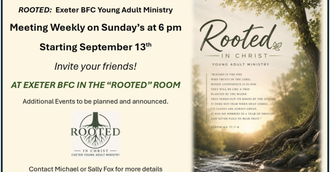 Young Adults Sunday Evenings