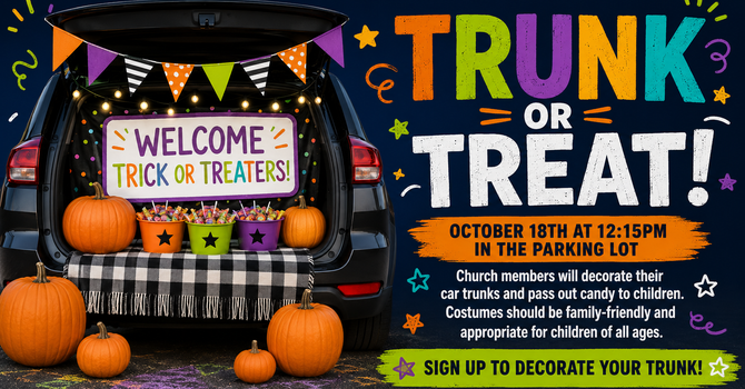 Trunk or Treat