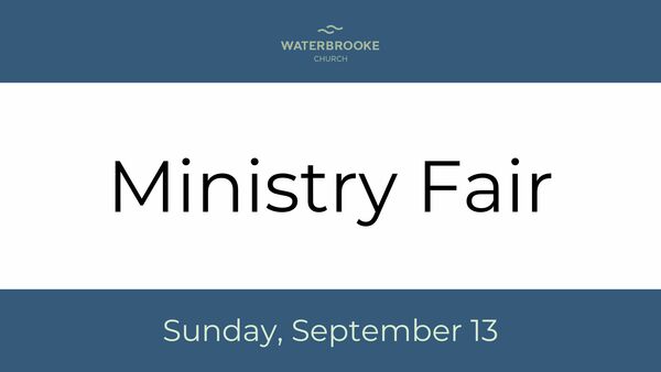 Ministry Fair