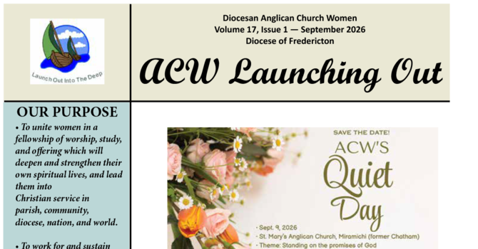 ACW's Launching Out