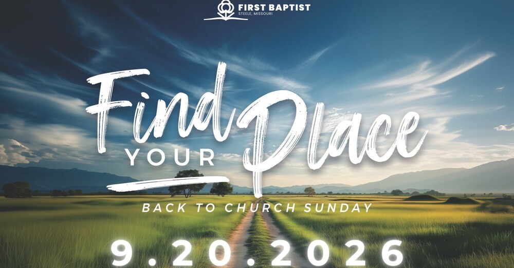 Back to Church Sunday 2026!