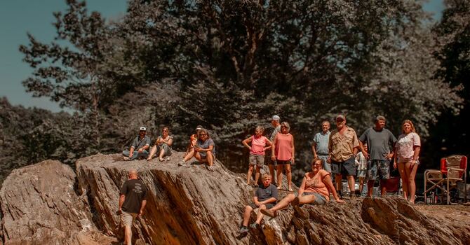 15 Baptized in the River During Special Faith Baptist Church Service image