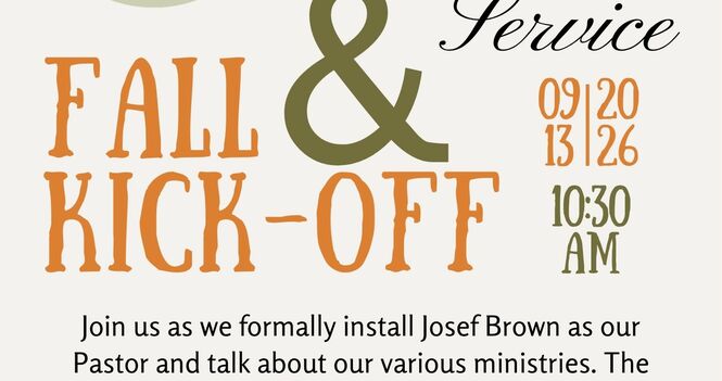 Installation Service/Fall Kick-Off