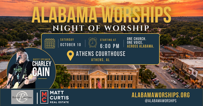 Night of Worship at Athens Courthouse