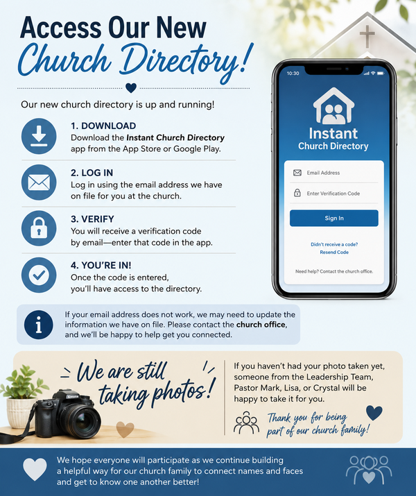 Congregation Directory App