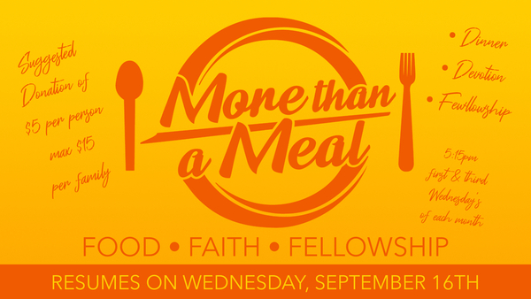 More Than a Meal