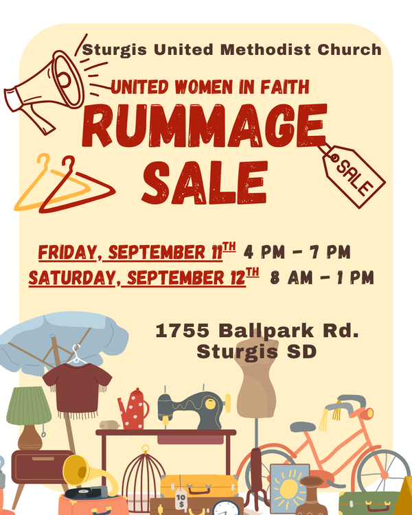 United Women in Faith Rummage Sale