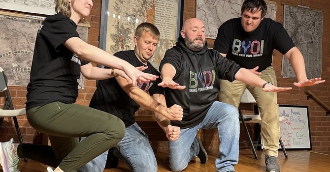 Improv Fundraiser Night with Wine, Beer and Bites