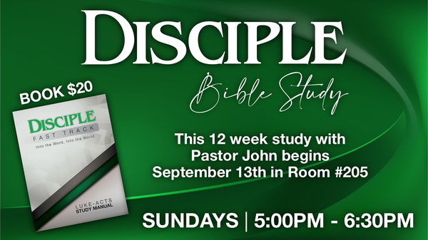 Disciple Bible Study