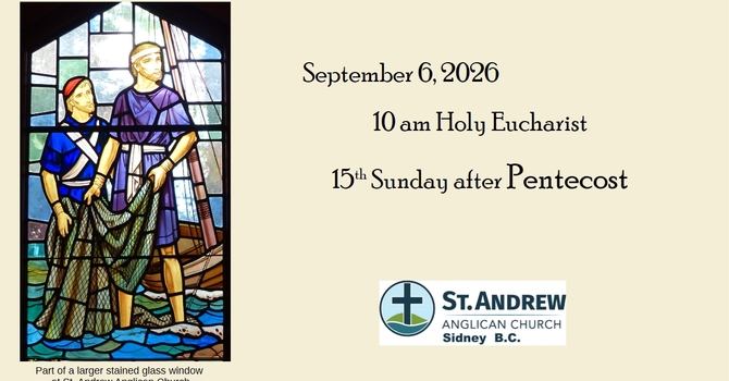 September 6, 2026  10 a.m. Holy Eucharist image