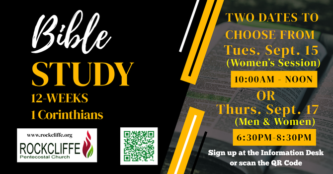 Bible Study - 12 Week Study of 1 Corinthians