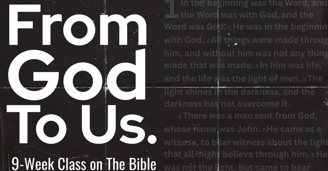From God to Us