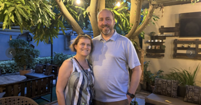 Darren & Elizabeth Sacrey in Senegal