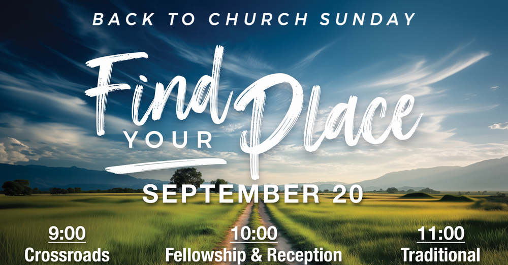 Back to Church Sunday