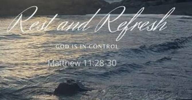 Rest & Refresh Week