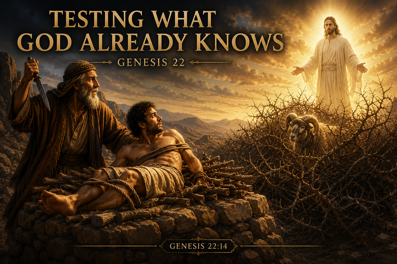 Testing What God Already Knows