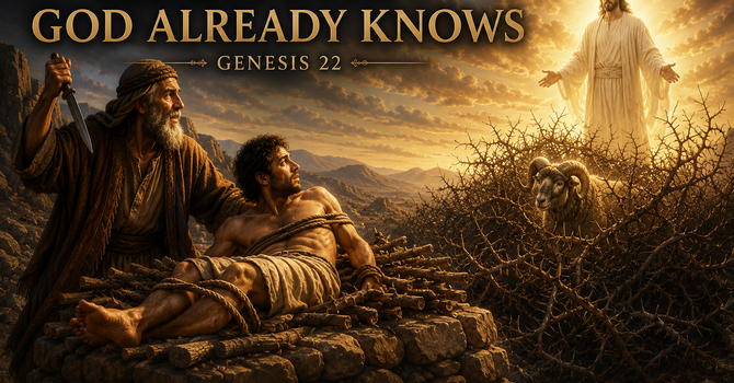 Testing What God Already Knows