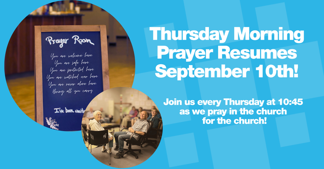 Thursday Morning Prayer image