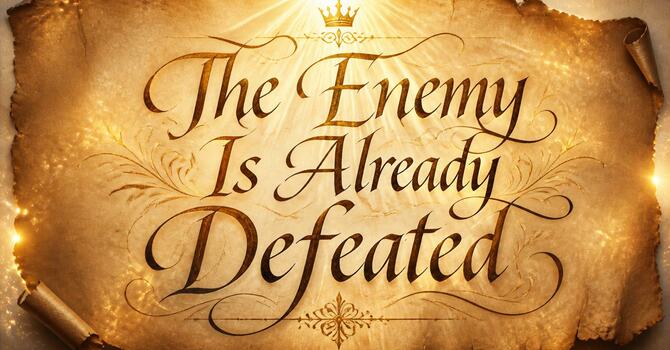 The Enemy Is Already Defeated image