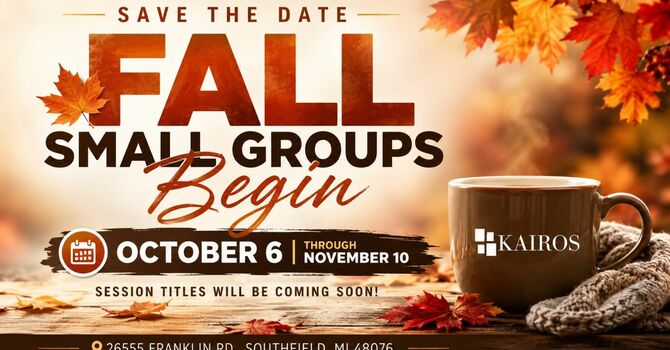 Fall Small Groups