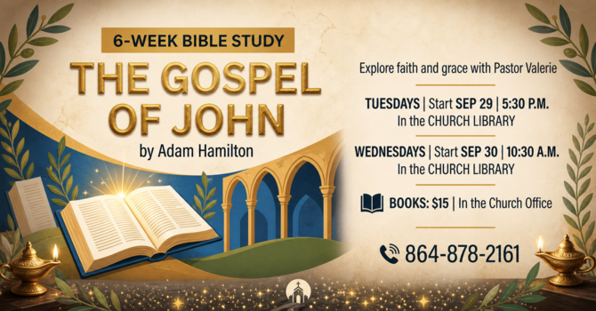 Join Us For Our Bible Study